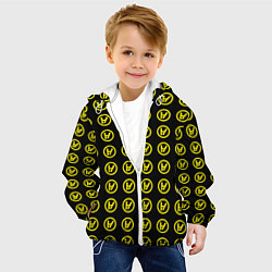 Куртка с капюшоном детская 21 Pilots: Symbol Pattern, цвет: 3D-белый — фото 2