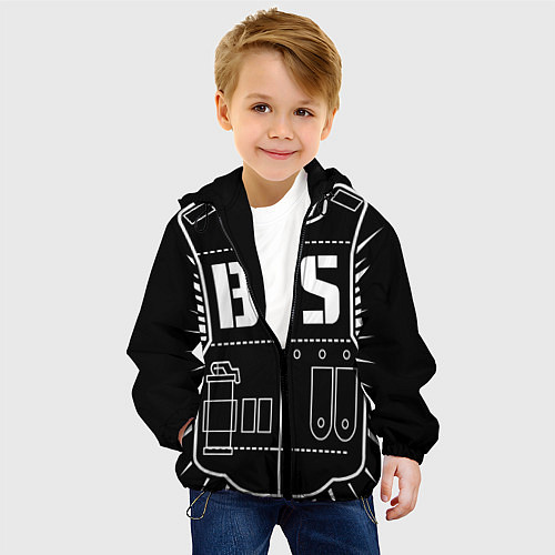 Детская куртка BTS ARMY / 3D-Черный – фото 4