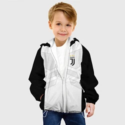 Куртка с капюшоном детская JUVENTUS SPORT, цвет: 3D-белый — фото 2