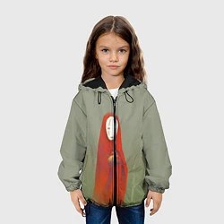 Куртка с капюшоном детская Унесенные призраками, цвет: 3D-черный — фото 2
