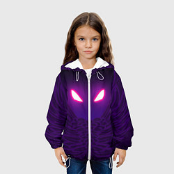 Куртка с капюшоном детская Fortnite: Raven Eyes, цвет: 3D-белый — фото 2