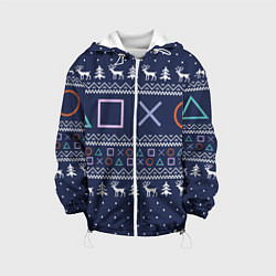 Куртка с капюшоном детская Winter PS, цвет: 3D-белый