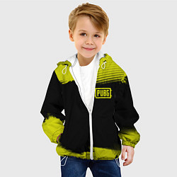Куртка с капюшоном детская PUBG: New Mode, цвет: 3D-белый — фото 2