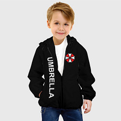 Куртка с капюшоном детская UMBRELLA CORP, цвет: 3D-черный — фото 2