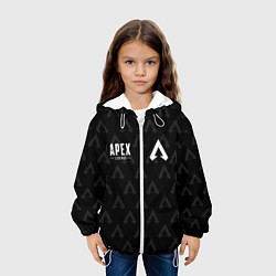 Куртка с капюшоном детская Apex Legends: E-Sports, цвет: 3D-белый — фото 2