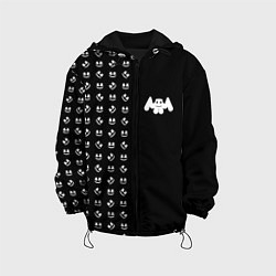 Куртка с капюшоном детская Marshmello: Dark Style, цвет: 3D-черный
