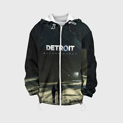 Куртка с капюшоном детская Detroit: Become Human, цвет: 3D-белый