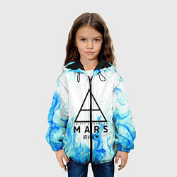 Куртка с капюшоном детская 30 SECONDS TO MARS, цвет: 3D-черный — фото 2