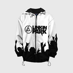 Куртка с капюшоном детская LINKIN PARK, цвет: 3D-черный