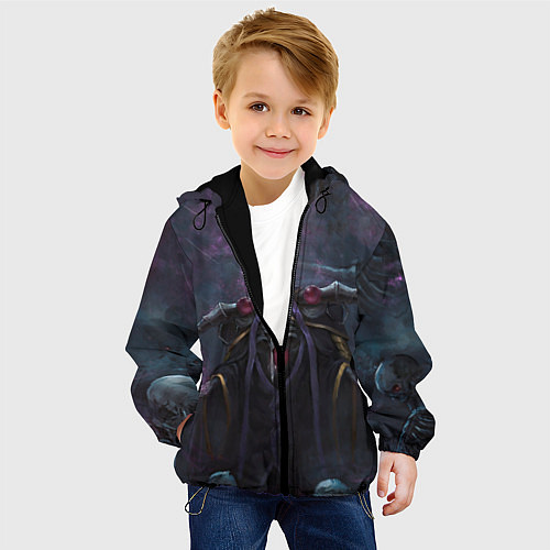 Детская куртка Overlord / 3D-Черный – фото 4
