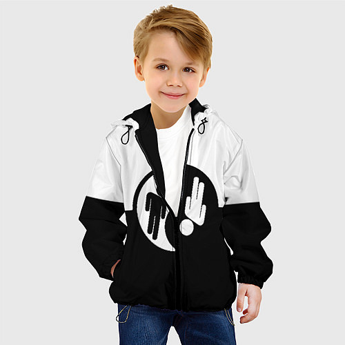 Детская куртка Billie Eilish: Yin-Yang / 3D-Черный – фото 4