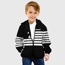 Куртка с капюшоном детская Ateez, цвет: 3D-черный — фото 2