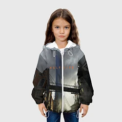 Куртка с капюшоном детская HALF LIFE, цвет: 3D-белый — фото 2