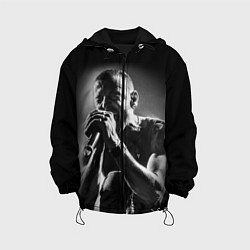 Куртка с капюшоном детская Chester Bennington Linkin Park, цвет: 3D-черный
