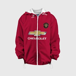 Куртка с капюшоном детская Lingard Manchester United, цвет: 3D-белый