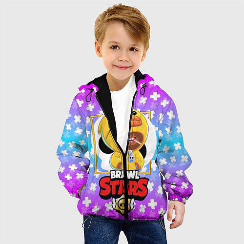 Детская куртка BRAWL STARS SALLY LEON / 3D-Черный – фото 4