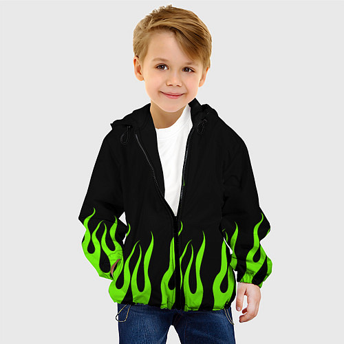 Детская куртка Billie eilish / 3D-Черный – фото 4