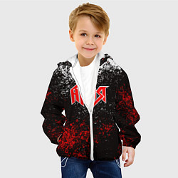 Куртка с капюшоном детская АРИЯ, цвет: 3D-белый — фото 2