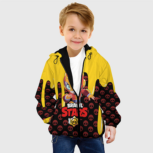 Детская куртка BRAWL STARS MAX / 3D-Черный – фото 4