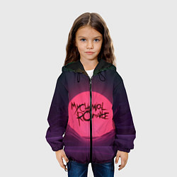 Куртка с капюшоном детская MCR Logo, цвет: 3D-черный — фото 2