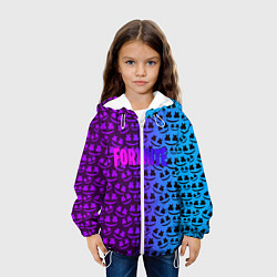Куртка с капюшоном детская FORTNITE x MARSHMELLO, цвет: 3D-белый — фото 2