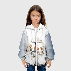 Куртка с капюшоном детская ARIANA GRANDE, цвет: 3D-белый — фото 2