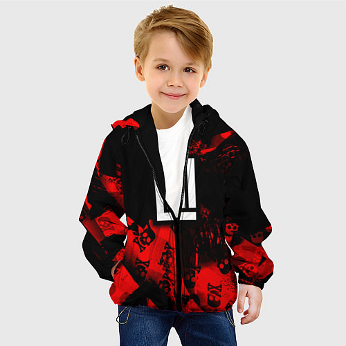 Детская куртка Lindemann / 3D-Черный – фото 4