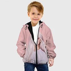 Куртка с капюшоном детская Ariana Grande Ариана Гранде, цвет: 3D-черный — фото 2