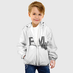 Куртка с капюшоном детская Payton Moormeier, цвет: 3D-белый — фото 2