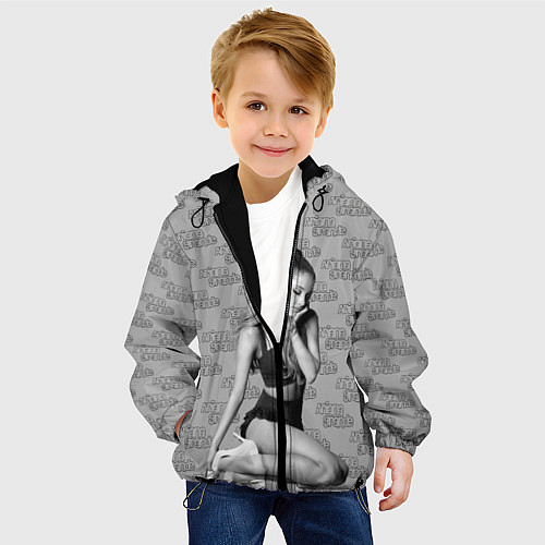 Детская куртка ARIANA GRANDE / 3D-Черный – фото 4
