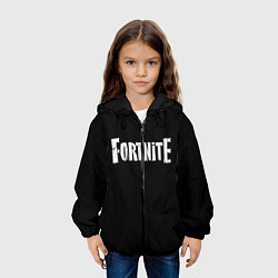 Куртка с капюшоном детская Fortnite, цвет: 3D-черный — фото 2