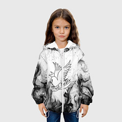 Куртка с капюшоном детская LIL PEEP CRY BABY, цвет: 3D-белый — фото 2