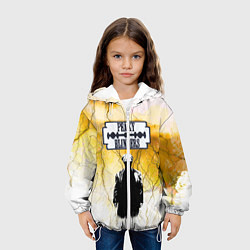 Куртка с капюшоном детская Острые козырьки, цвет: 3D-белый — фото 2