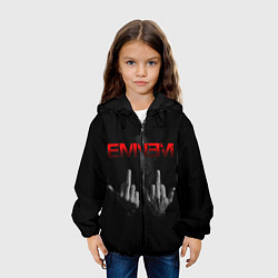 Куртка с капюшоном детская EMINEM, цвет: 3D-черный — фото 2