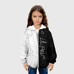 Куртка с капюшоном детская LIL PEEP, цвет: 3D-белый — фото 2