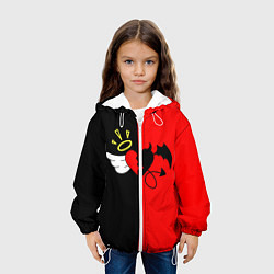 Куртка с капюшоном детская ЕГОР КРИД, цвет: 3D-белый — фото 2