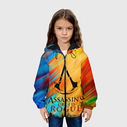 Куртка с капюшоном детская Assassin's Creed: Rogue, цвет: 3D-черный — фото 2