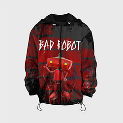 Куртка с капюшоном детская Bad Robot, цвет: 3D-черный