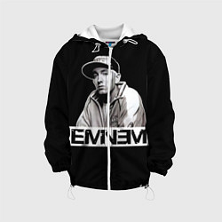 Куртка с капюшоном детская Eminem, цвет: 3D-белый