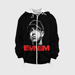 Куртка с капюшоном детская Eminem, цвет: 3D-белый
