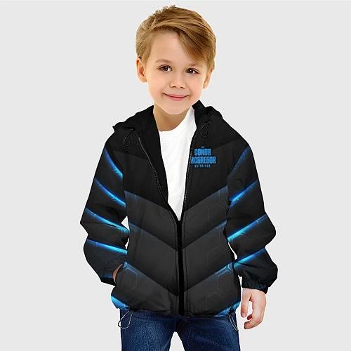 Детская куртка Conor McGregor / 3D-Черный – фото 4