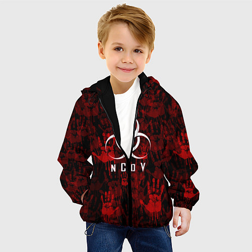 Детская куртка NCoV / 3D-Черный – фото 4