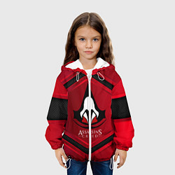 Куртка с капюшоном детская Assasin's creed, цвет: 3D-белый — фото 2