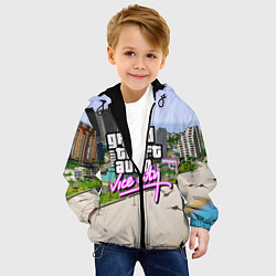 Куртка с капюшоном детская GTA REDUX 2020, цвет: 3D-черный — фото 2