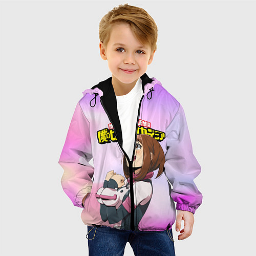 Детская куртка MY HERO ACADEMIA / 3D-Черный – фото 4