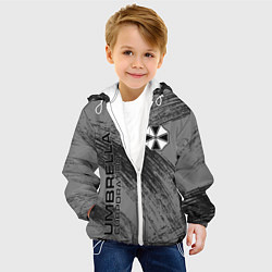 Куртка с капюшоном детская Umbrella Corporation, цвет: 3D-белый — фото 2