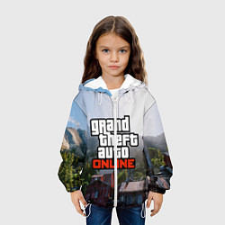 Куртка с капюшоном детская GTA Online, цвет: 3D-белый — фото 2