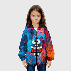 Куртка с капюшоном детская BRAWL STARS MRP, цвет: 3D-черный — фото 2
