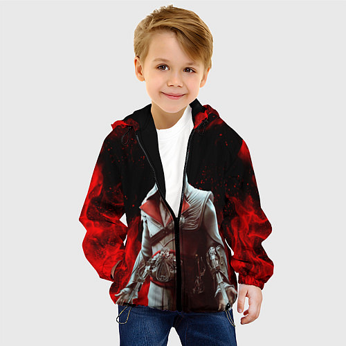 Детская куртка ASSASSINS CREED / 3D-Черный – фото 4