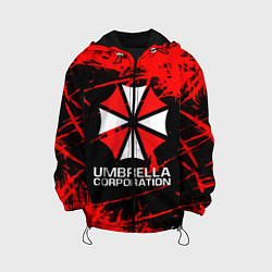 Куртка с капюшоном детская UMBRELLA CORPORATION, цвет: 3D-черный